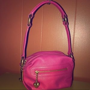 Juicy Couture bright pink handbag